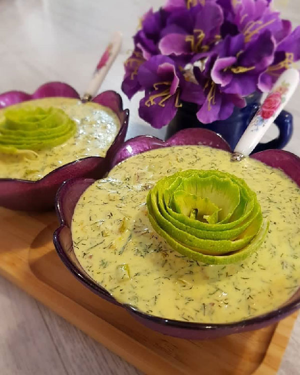 بورانی کدو سبز