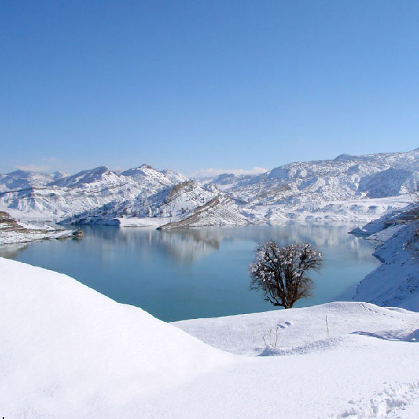 تصاویر طبیعت زمستانی ایلام