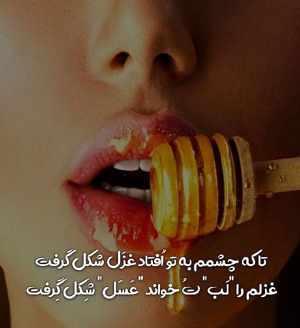 شعر درباره لب معشوق