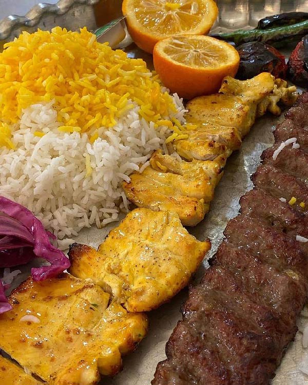 چلوکباب وزیری خوشمزه