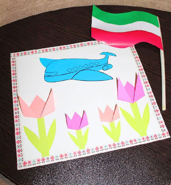 کاردستی دهه فجر ساده