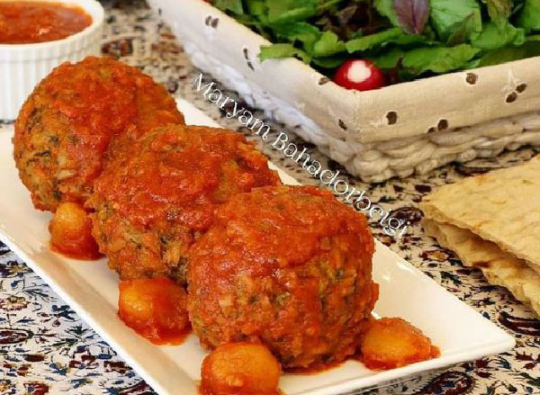 طرز پخت کوفته برنجی ساده بدون گوشت