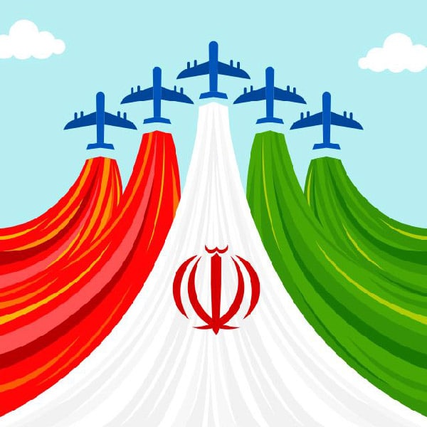 تصویر پرچم ایران برای پروفایل