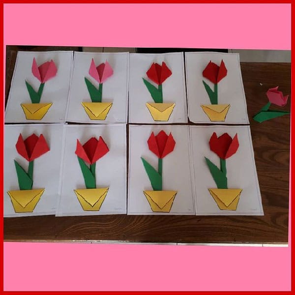 کاردستی دهه فجر پیش دبستانی
