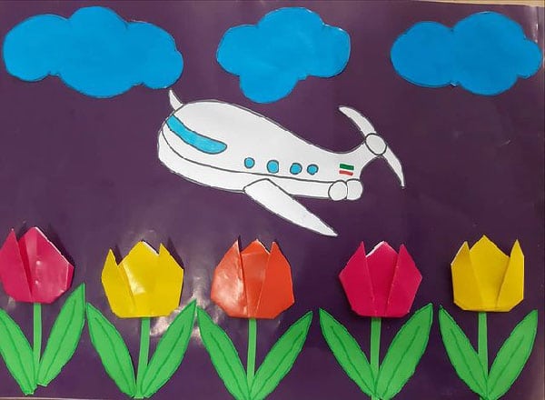 کاردستی دهه فجر کلاس ششم