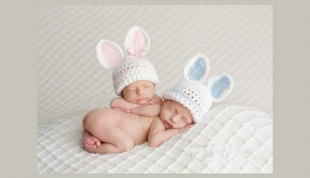 عکس نوزاد تازه متولد شده از دختر و پسر و دوقلوها